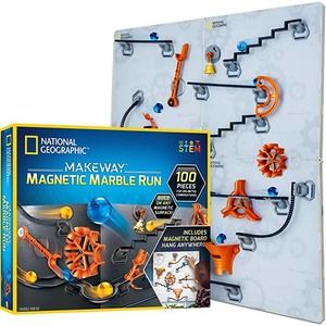 National Geographic Magnetic Marble Run with Metal Board